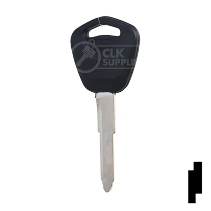 Uncut Plastic Head Key Blank | Honda, Acura | HD101, X208 Automotive Key JMA USA