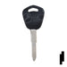 Uncut Plastic Head Key Blank | Honda, Acura | HD101, X208 Automotive Key JMA USA