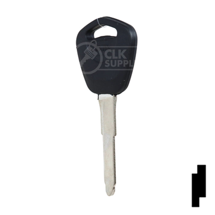 Uncut Plastic Head Key Blank | Honda, Acura | HD101, X208 Automotive Key JMA USA