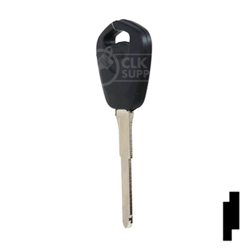 Uncut Plastic Head Key Blank | Honda, Acura | HD101, X208 Automotive Key JMA USA