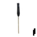 Uncut Plastic Head Key Blank | Honda, Acura | HD101, X208 Automotive Key JMA USA