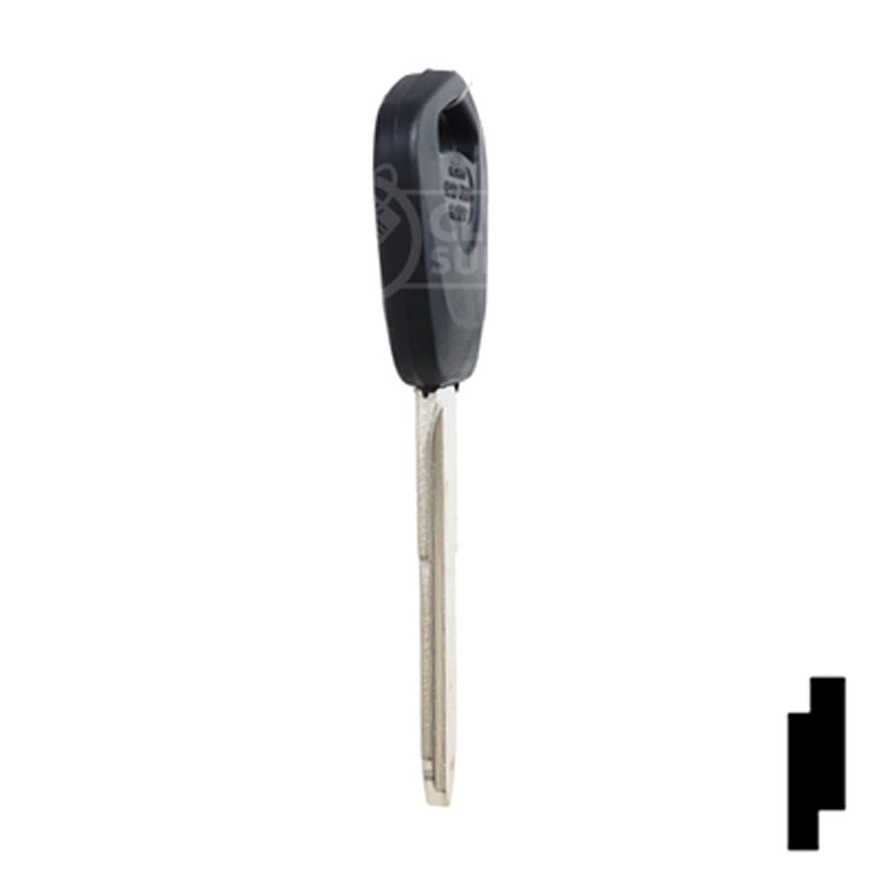 Uncut Plastic Head Key Blank | Honda, Acura | HD101, X208 Automotive Key JMA USA