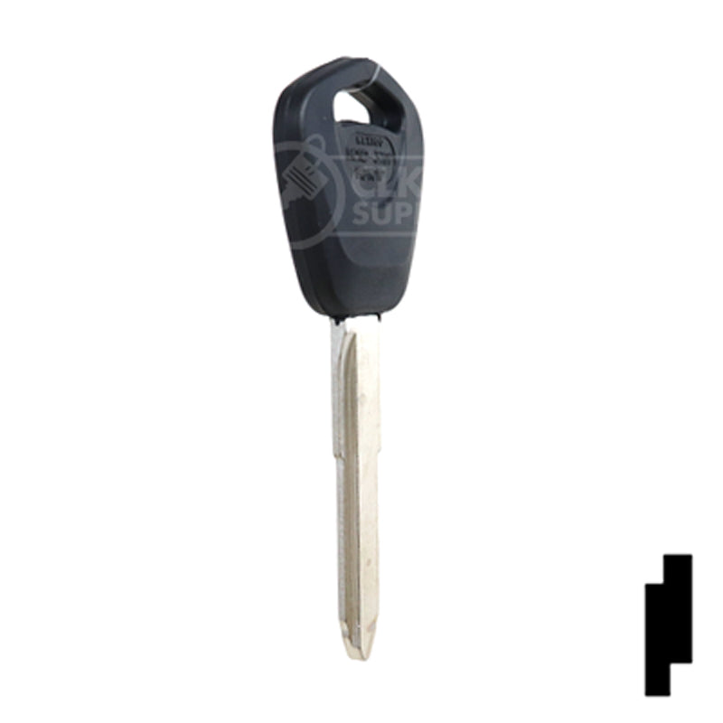 Uncut Plastic Head Key Blank | Honda, Acura | HD101, X208 Automotive Key JMA USA