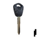 Uncut Plastic Head Key Blank | Honda, Acura | HD101, X208 Automotive Key JMA USA