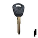 Uncut Plastic Head Key Blank | Honda, Acura | HD101, X208 Automotive Key JMA USA