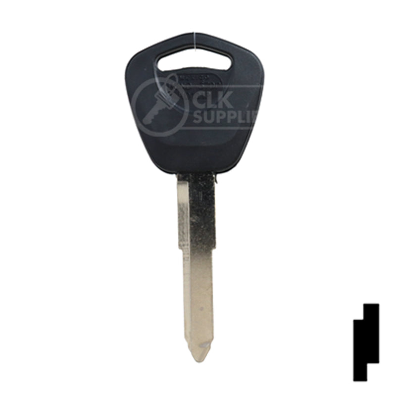Uncut Plastic Head Key Blank | Honda, Acura | HD101, X208 Automotive Key JMA USA