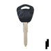 Uncut Plastic Head Key Blank | Honda, Acura | HD101, X208 Automotive Key JMA USA