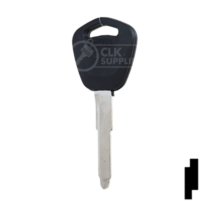 Uncut Plastic Head Key Blank | Honda, Acura | HD101, X208 Automotive Key JMA USA