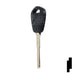 Uncut Plastic Head Key Blank | Honda, Acura | HD101, X208 Automotive Key JMA USA