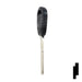 Uncut Plastic Head Key Blank | Honda, Acura | HD101, X208 Automotive Key JMA USA