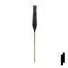 Uncut Plastic Head Key Blank | Honda, Acura | HD101, X208 Automotive Key JMA USA