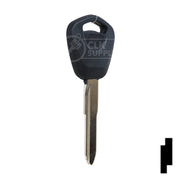 Uncut Plastic Head Key Blank | Honda, Acura | HD101, X208 Automotive Key JMA USA