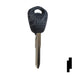 Uncut Plastic Head Key Blank | Honda, Acura | HD101, X208 Automotive Key JMA USA
