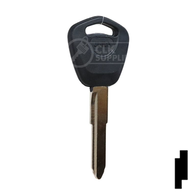 Uncut Plastic Head Key Blank | Honda, Acura | HD101, X208 Automotive Key JMA USA