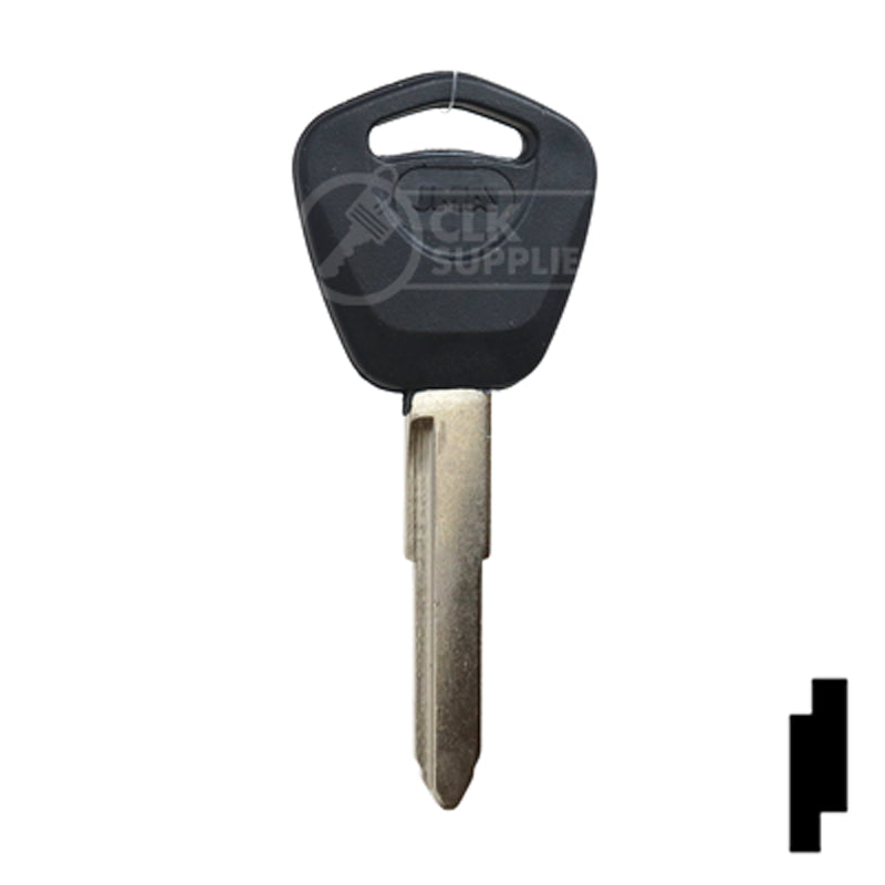 Uncut Plastic Head Key Blank | Honda, Acura | HD101, X208 Automotive Key JMA USA