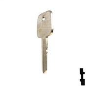 Uncut Plastic Head Key Blank | Honda | HD71 Automotive Key JMA USA