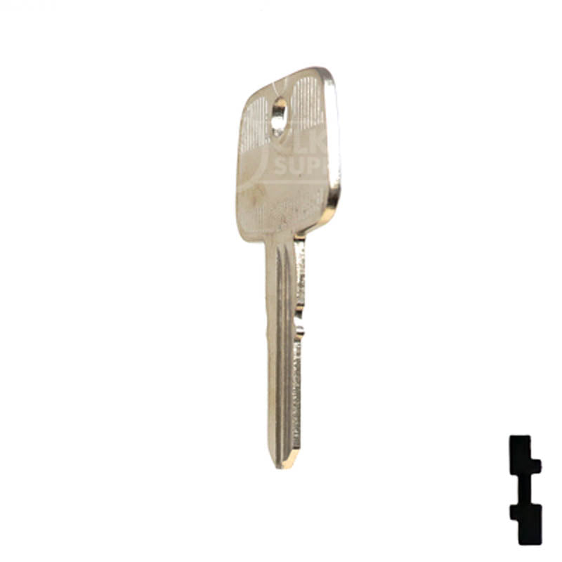 Uncut Plastic Head Key Blank | Honda | HD71 Automotive Key JMA USA