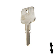 Uncut Plastic Head Key Blank | Honda | HD71 Automotive Key JMA USA
