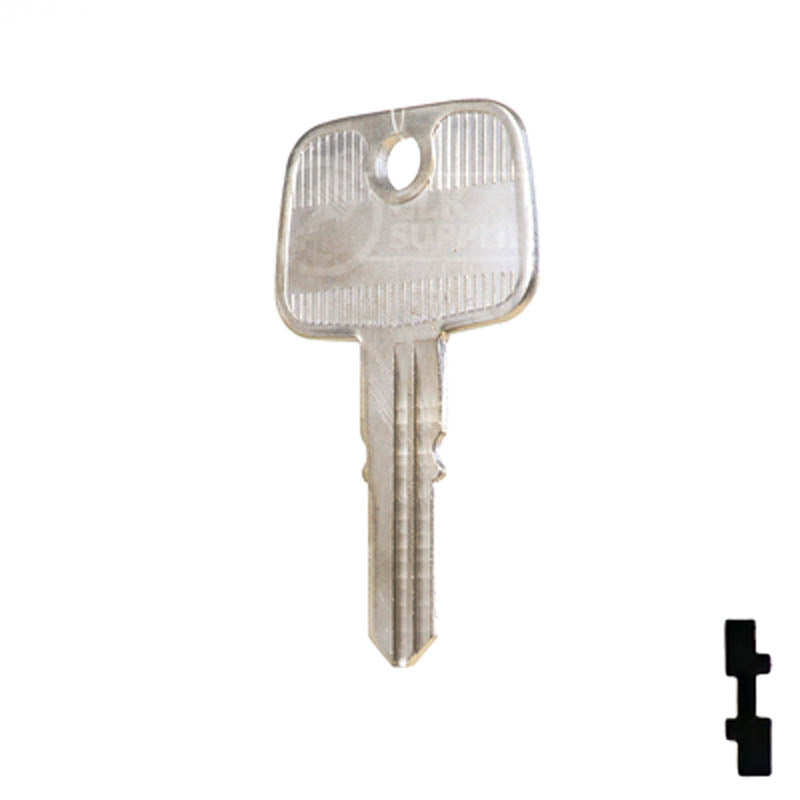 Uncut Plastic Head Key Blank | Honda | HD71 Automotive Key JMA USA
