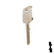Uncut Plastic Head Key Blank | Honda | HD71 Automotive Key JMA USA
