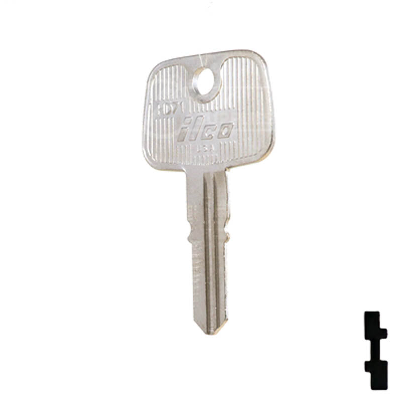 Uncut Plastic Head Key Blank | Honda | HD71 Automotive Key JMA USA
