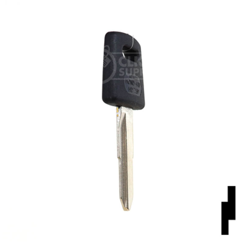 Uncut Plastic Head Key Blank | Honda |  X138-P, HD75-P Automotive Key JMA USA
