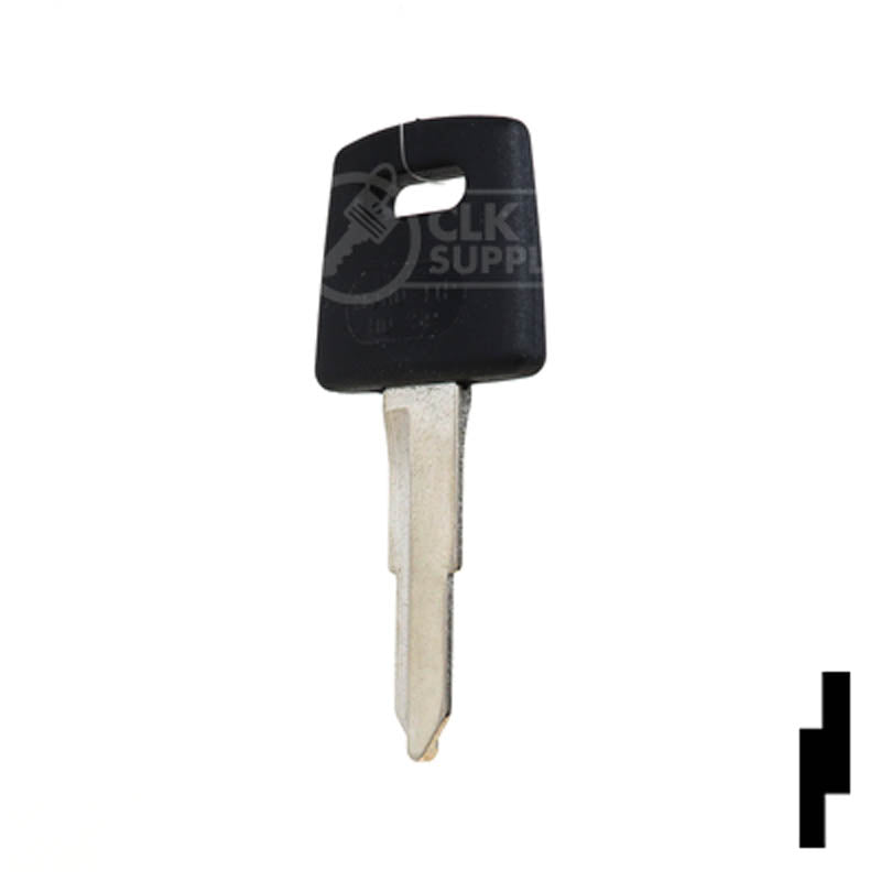 Uncut Plastic Head Key Blank | Honda |  X138-P, HD75-P Automotive Key JMA USA