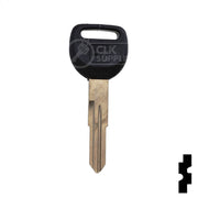 Uncut Plastic Head Key Blank | Honda | X214-P, HD103-P Automotive Key JMA USA