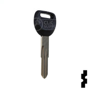 Uncut Plastic Head Key Blank | Honda | X214-P, HD103-P Automotive Key JMA USA
