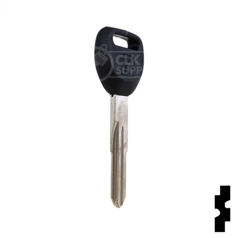 Uncut Plastic Head Key Blank | Honda | X214-P, HD103-P Automotive Key JMA USA