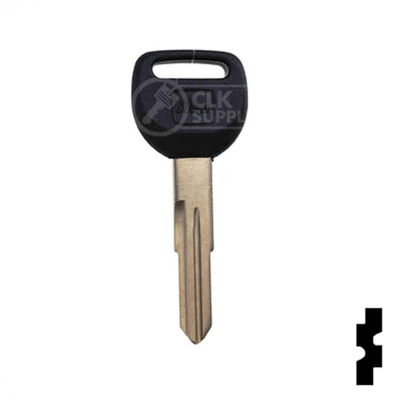 Uncut Plastic Head Key Blank | Honda | X214-P, HD103-P Automotive Key JMA USA