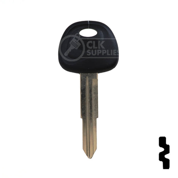 Uncut Plastic Head Key Blank | Hyundai, Kia | HY14-P Automotive Key JMA USA