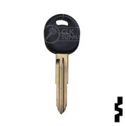 Uncut Plastic Head Key Blank | Hyundai | X232-P, HY12-P Automotive Key JMA USA
