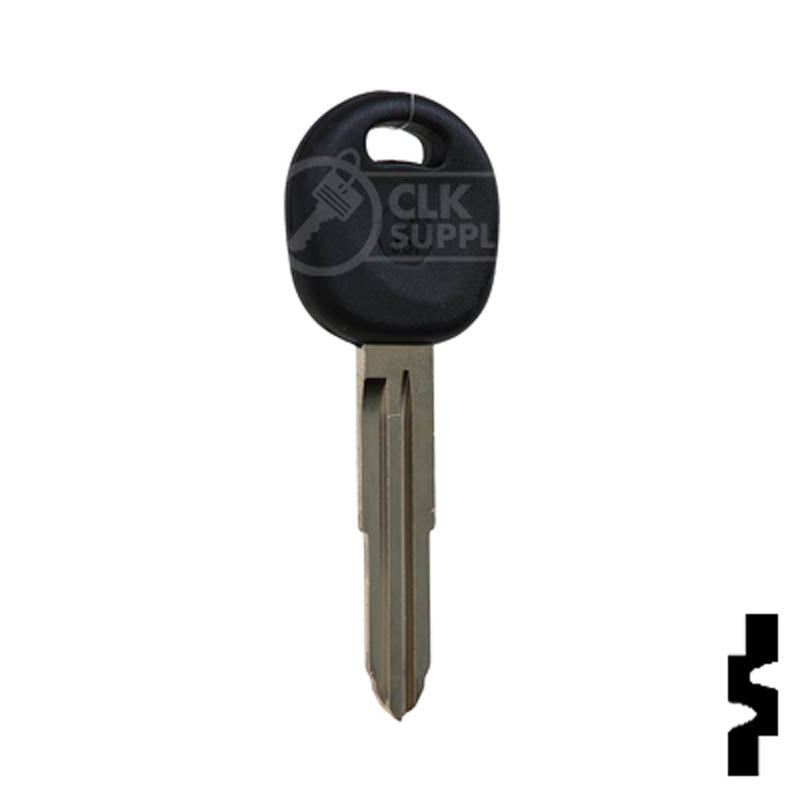 Uncut Plastic Head Key Blank | Hyundai | X232-P, HY12-P Automotive Key JMA USA