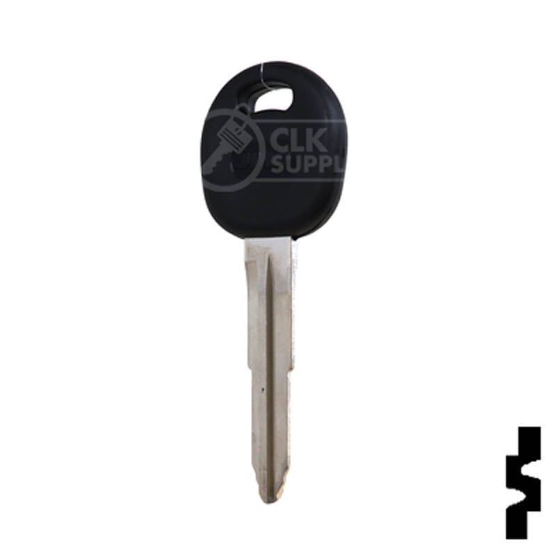 Uncut Plastic Head Key Blank | Hyundai | X232-P, HY12-P Automotive Key JMA USA