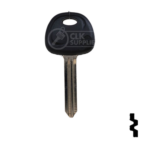 Uncut Plastic Head Key Blank | Hyundai | X282-P, HY17-P Automotive Key JMA USA