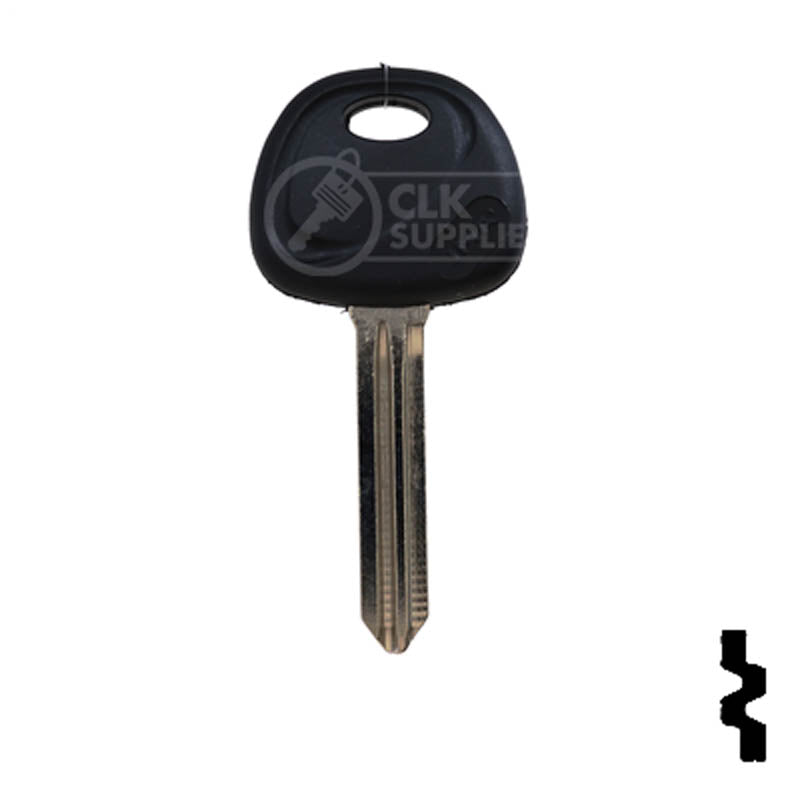 Uncut Plastic Head Key Blank | Hyundai | X282-P, HY17-P Automotive Key JMA USA