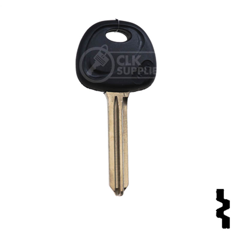 Uncut Plastic Head Key Blank | Hyundai | X282-P, HY17-P Automotive Key JMA USA