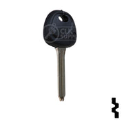 Uncut Plastic Head Key Blank | Hyundai | X282-P, HY17-P Automotive Key JMA USA