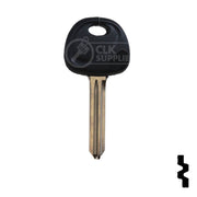 Uncut Plastic Head Key Blank | Hyundai | X282-P, HY17-P Automotive Key JMA USA