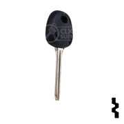 Uncut Plastic Head Key Blank | Hyundai | X282-P, HY17-P Automotive Key JMA USA