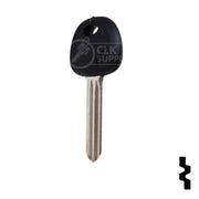 Uncut Plastic Head Key Blank | Hyundai | X282-P, HY17-P Automotive Key JMA USA