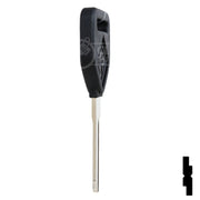 Uncut Plastic Head Key Blank | International, Navistarr | 690356 Automotive Key Strattec