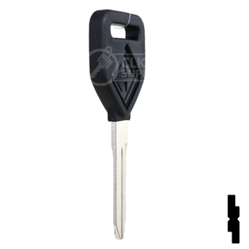 Uncut Plastic Head Key Blank | International, Navistarr | 690356 Automotive Key Strattec