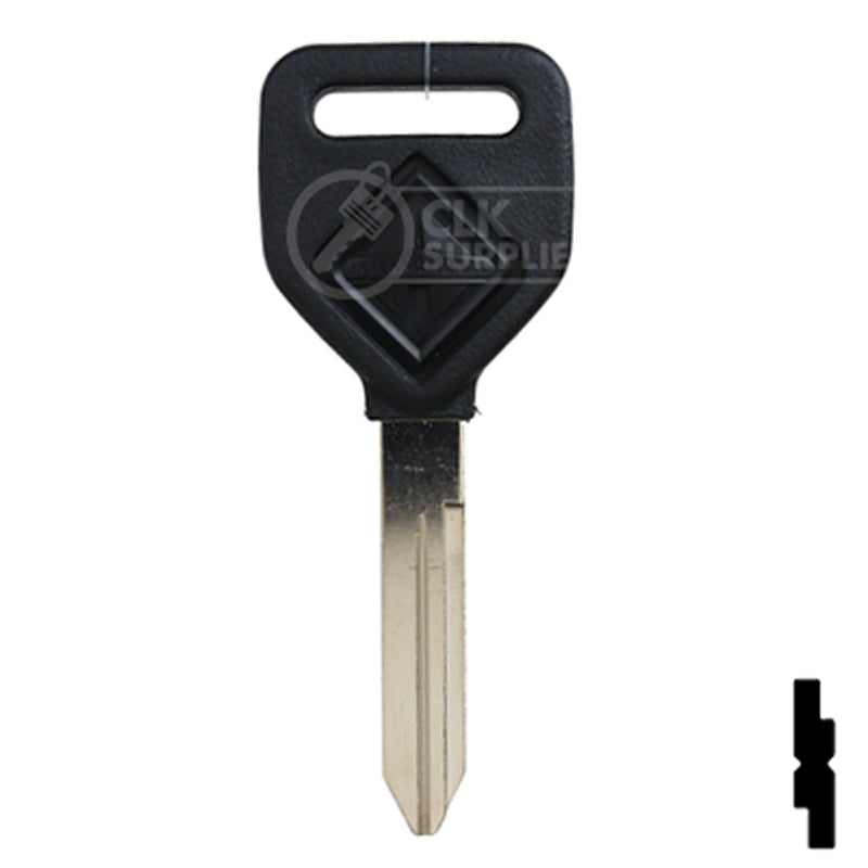 Uncut Plastic Head Key Blank | International, Navistarr | 690356 Automotive Key Strattec