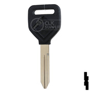Uncut Plastic Head Key Blank | International, Navistarr | 690356 Automotive Key Strattec