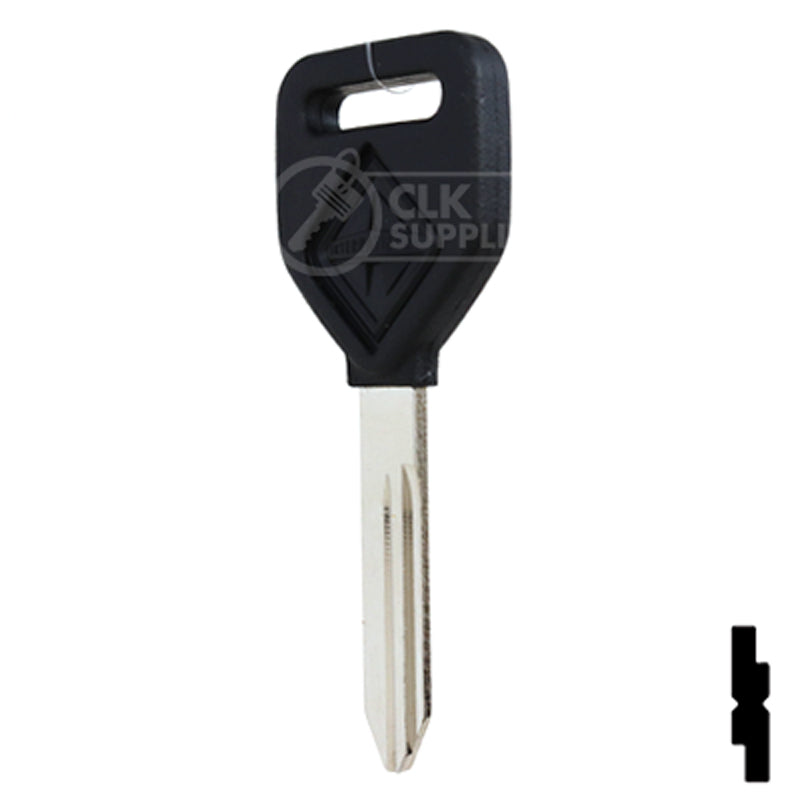 Uncut Plastic Head Key Blank | International, Navistarr | 690356 Automotive Key Strattec