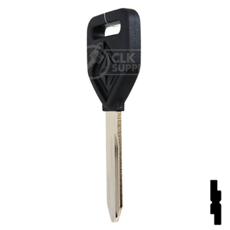 Uncut Plastic Head Key Blank | International, Navistarr | 690356 Automotive Key Strattec