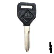 Uncut Plastic Head Key Blank | International, Navistarr | 690356 Automotive Key Strattec