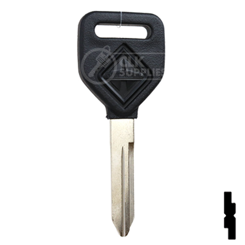 Uncut Plastic Head Key Blank | International, Navistarr | 690356 Automotive Key Strattec